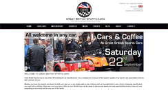 Desktop Screenshot of greatbritishsportscars.co.uk