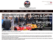 Tablet Screenshot of greatbritishsportscars.co.uk